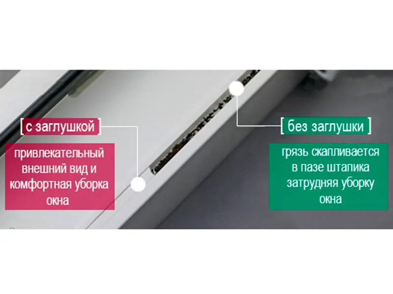 Заглушка паза